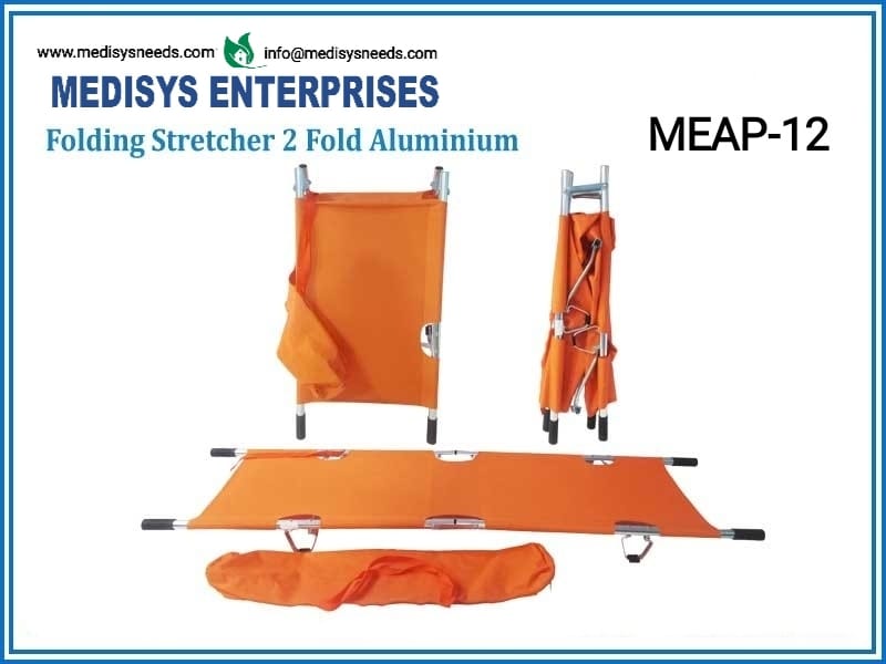 Folding Stretcher 2 Fold Aluminium